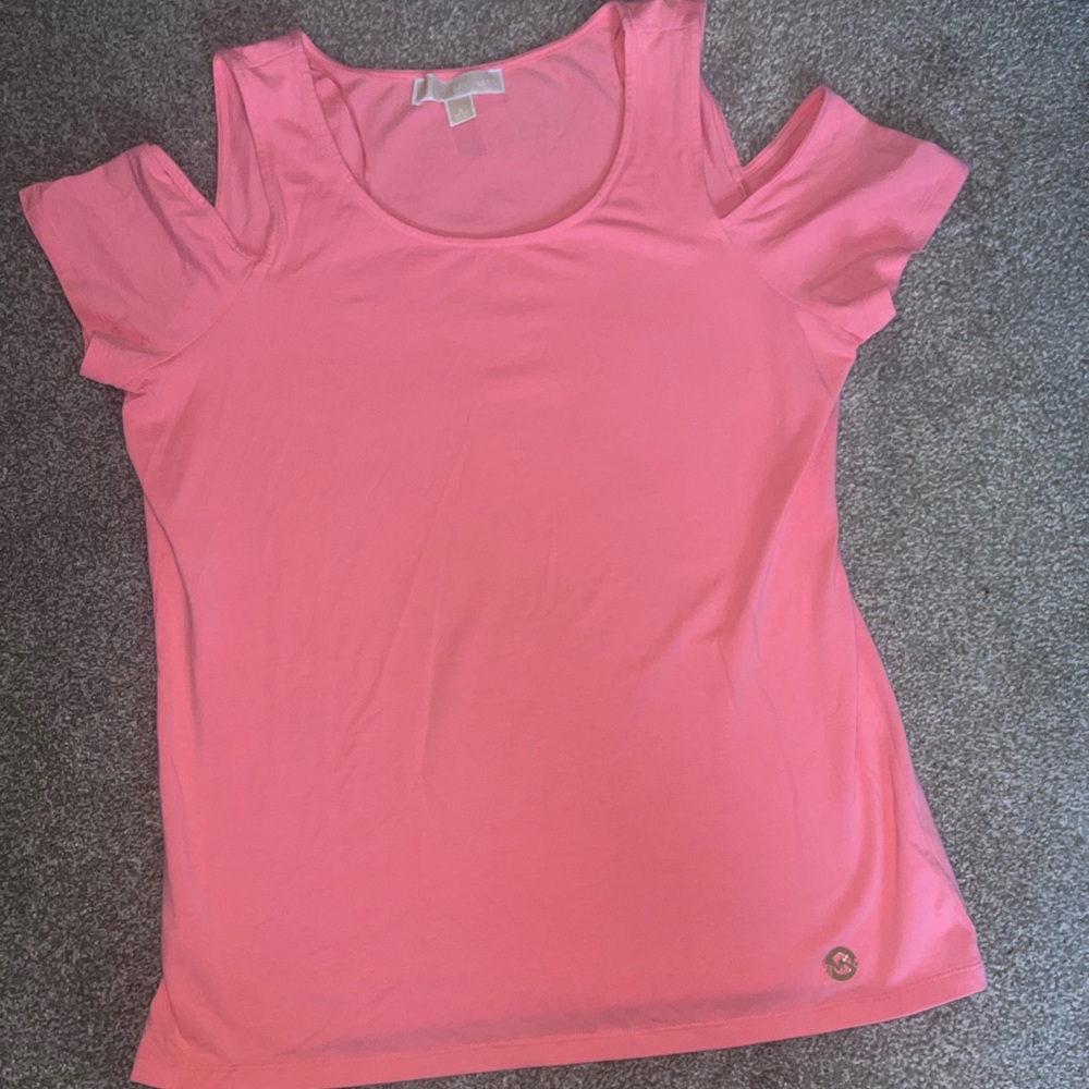 Michael Kors cold shoulder t-shirt